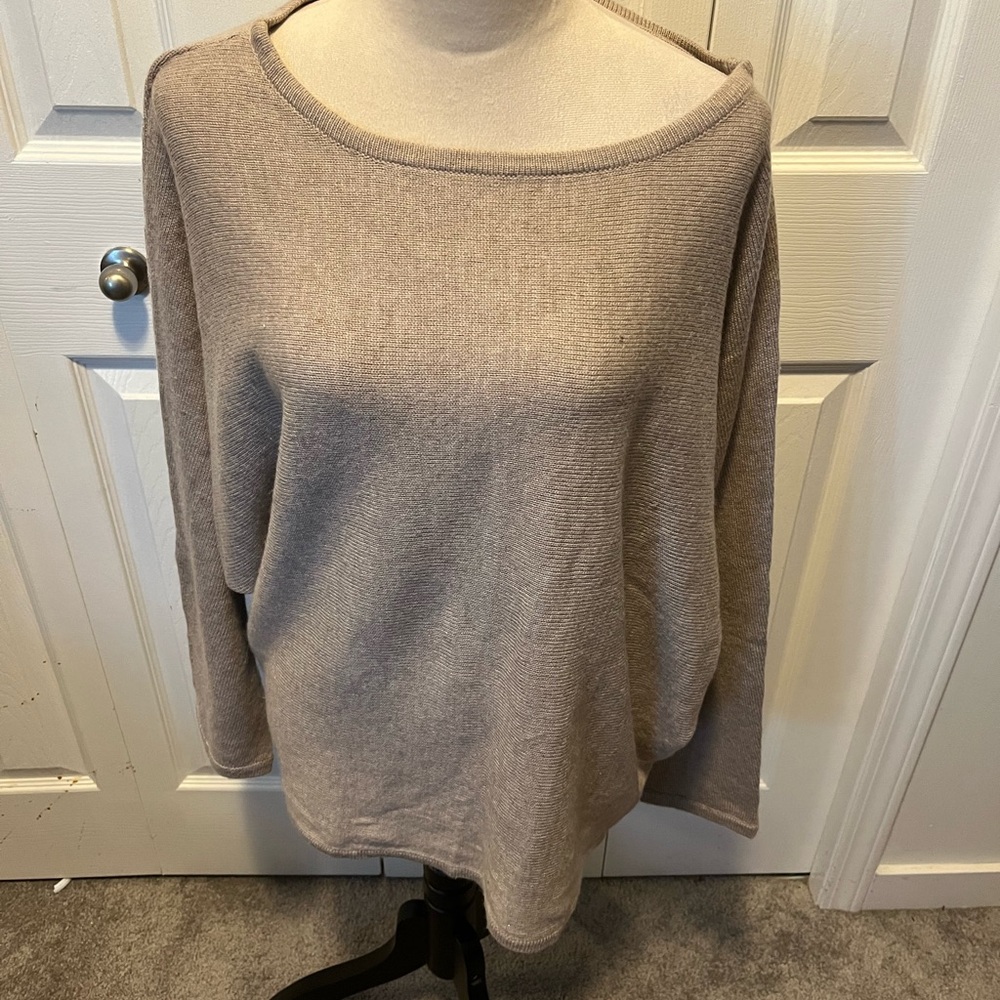 A size 2X cashmere blend pullover